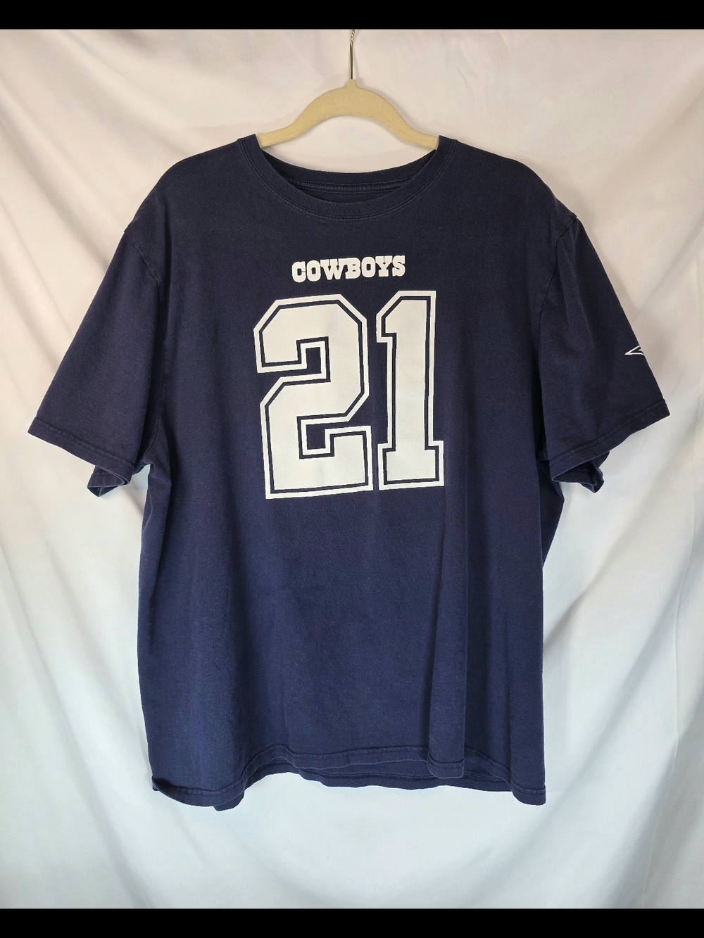 Dallas Cowboys Authentic Elliott 21 Fan Graphic Casual T-Shirt Size XL